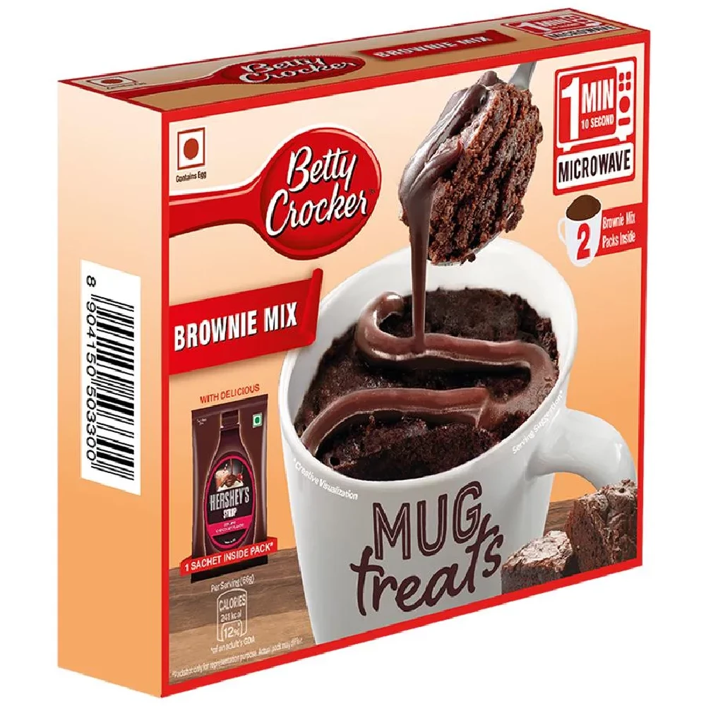 Betty Crocker Mug Treat - Brownie Mix, Eggbased, 132 g-7.webp